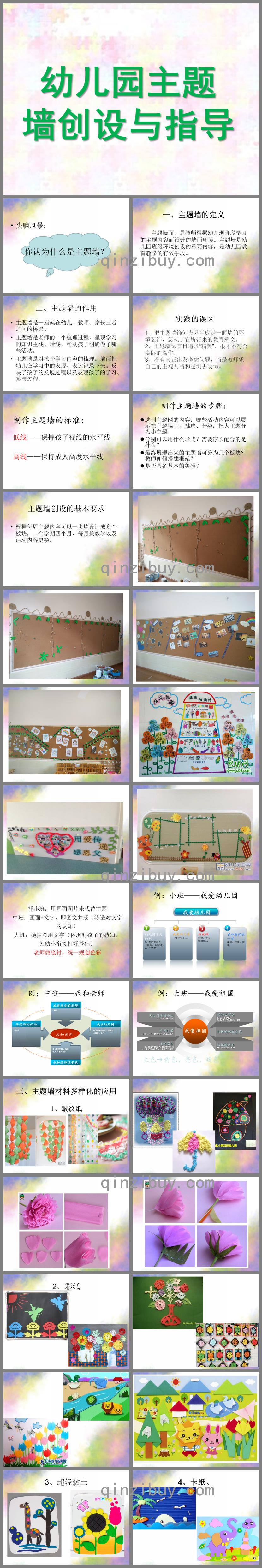 幼儿园主题墙创设与指导PPT课件