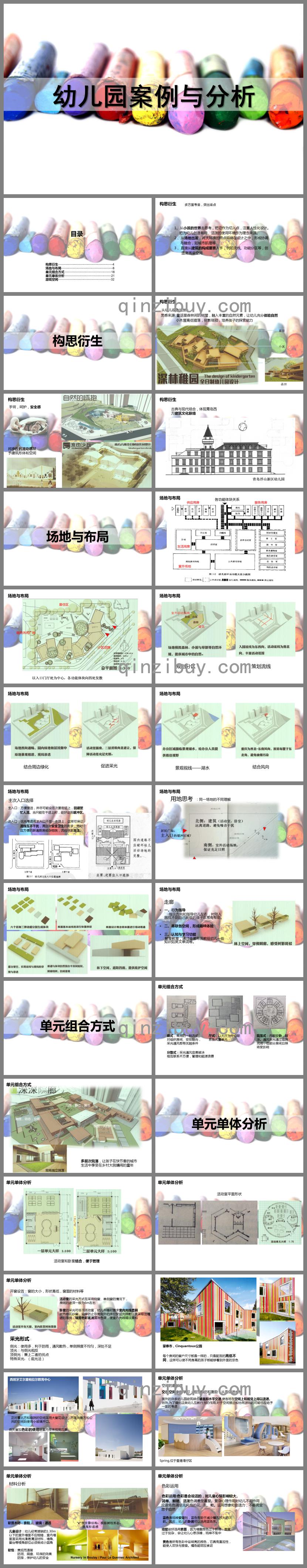 幼儿园设计案例与分析PPT课件