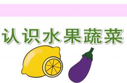 认识水果蔬菜PPT课件
