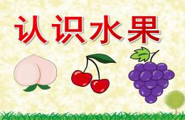 中班认识水果PPT课件