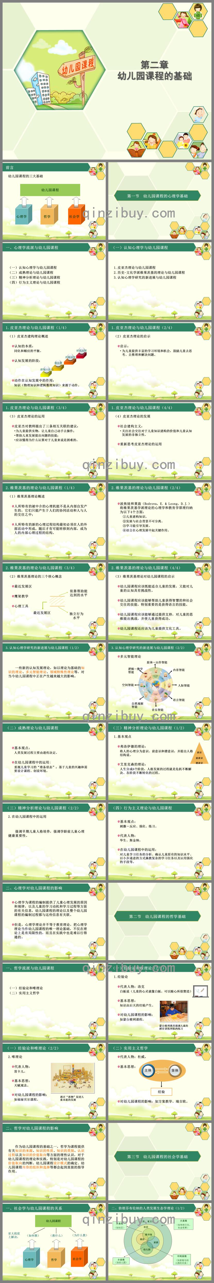 第二章幼儿园课程的基础PPT课件