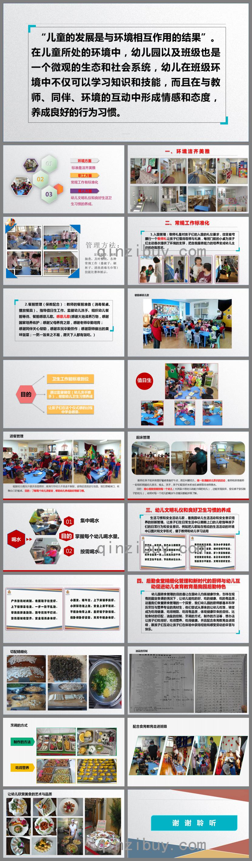 幼儿园后勤精细管理PPT课件