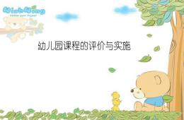 幼儿园课程的评价与实施PPT课件