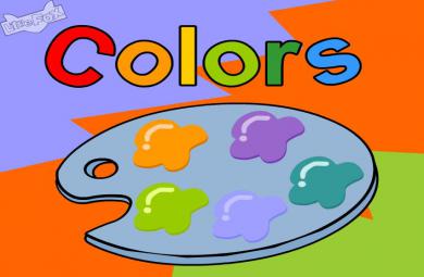英文儿歌colours的FLASH课件动画