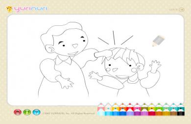 幼儿园简笔画填色动画6 FLASH课件动画