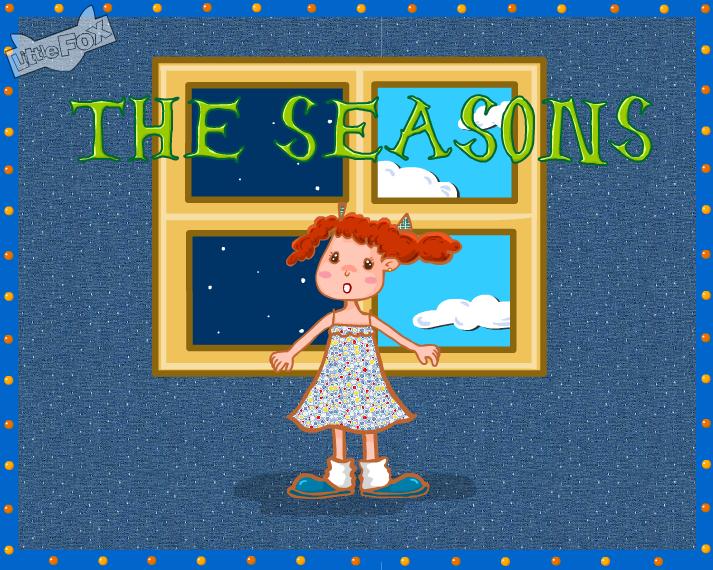 幼儿园英语The Seasons FLASH课件动画