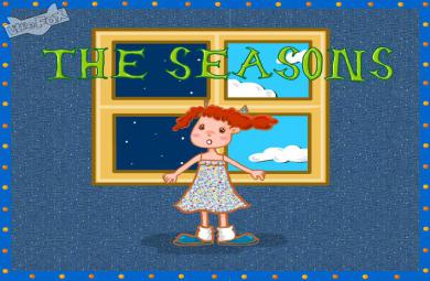 幼儿园英语The Seasons FLASH课件动画