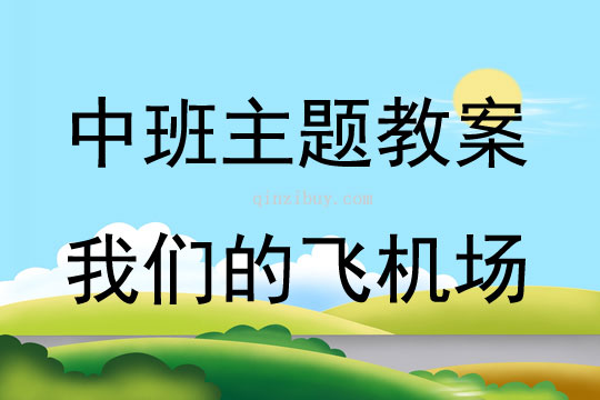 中班主题我们的飞机场（我是建筑师）教案反思