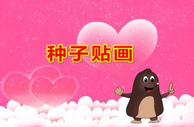 中班美术课件种子贴画PPT课件教案