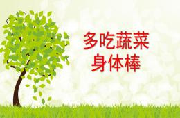 大班健康公开课多吃蔬菜身体棒PPT课件