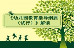 《幼儿园教育指导纲要(试行)》深度解读PPT课件