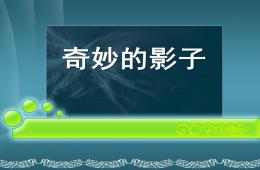 大班科学奇妙的影子PPT课件