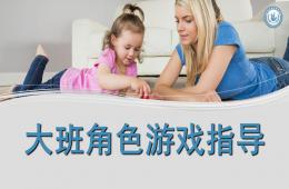 幼儿园大班角色游戏指导PPT课件