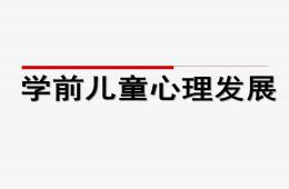 学前儿童心理发展PPT课件