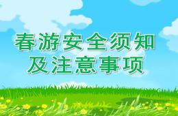大班春游安全须知及注意事项PPT课件
