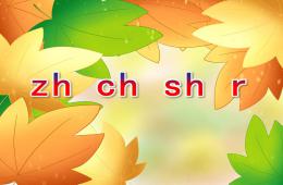 幼儿园拼音zh ch sh r PPT课件
