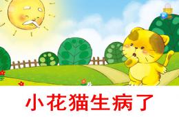 小班语言小花猫生病了PPT课件