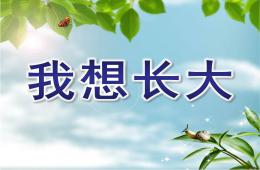 大班语言我想长大PPT课件