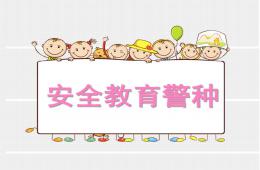 幼儿园安全教育警种PPT课件