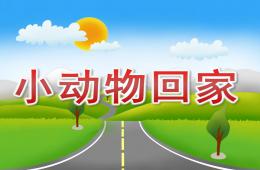 大班数学小动物回家PPT课件