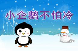 中班美术小企鹅不怕冷PPT课件