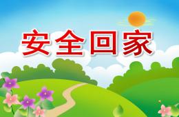 大班安全回家PPT课件配音音乐