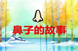 大班健康鼻子的故事PPT课件配音音乐