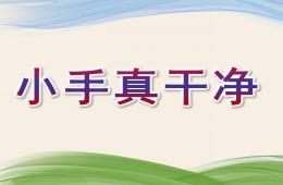 小班小手真干净PPT课件