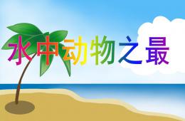 大班科学水中动物之最PPT课件