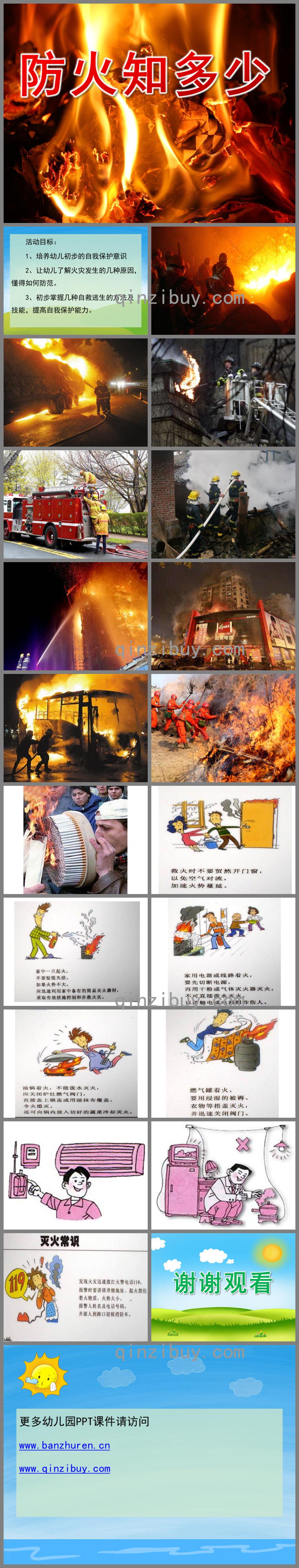 大班社会防火知多少PPT课件