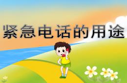 中班安全紧急电话的用途PPT课件