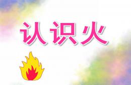 大班安全认识火PPT课件