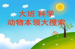 大班科学动物本领大PPT课件