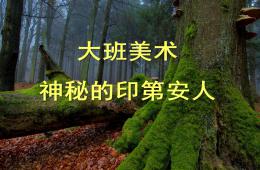 大班美术神秘的印第安人PPT课件