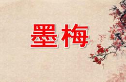 大班语言墨梅PPT课件动画