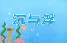 中班科学沉与浮PPT课件