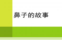 中班主题鼻子的故事PPT课件