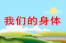 幼儿园助教我们的身体PPT课件