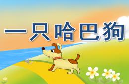 大班艺术一只哈巴狗PPT课件音乐