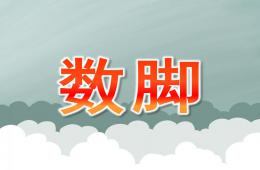 中班语言活动数脚PPT课件