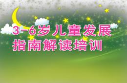 幼儿园3-6岁儿童发展指南解读培训PPT课件