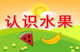 小班科学活动认识水果PPT课件