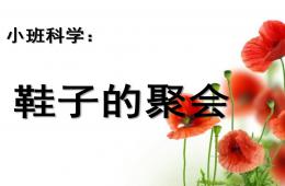 小班科学鞋子的聚会PPT课件