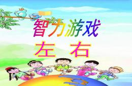 大班智力游戏分左右PPT课件