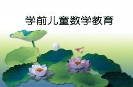 幼儿数学教育PPT课件