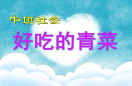 中班社会好吃的青菜PPT课件
