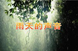小班语言雨天的声音PPT课件