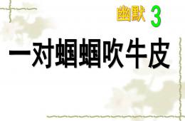 大班语言一对蝈蝈吹牛皮PPT课件