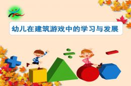 幼儿在建筑游戏中的学习与发展PPT课件