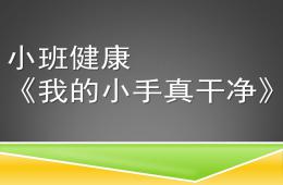 小班健康我的小手真干净PPT课件